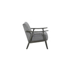 Velvet Accent Chair for Living Room, 1pc Transitional Design, Solid Wood Frame, Stylish Upholstery, Comfortable Fur Seat, Modern Home Furniture