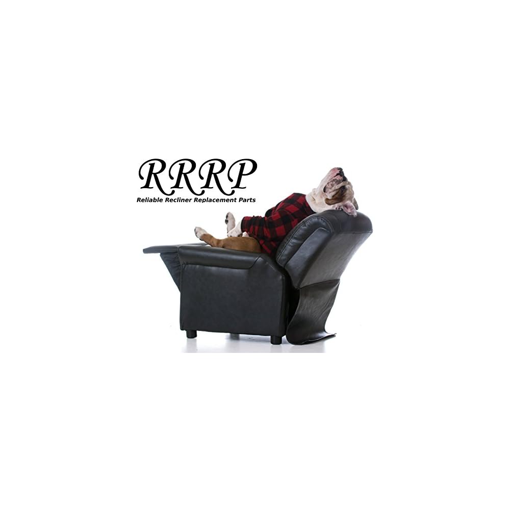 Reliable Recliner Replacement Parts Handle Small Oval Black Plastic Pull Recliner Handle 3" by 3.5" Handle Only Fits 3mm & 6mm Cables (Car Door Flapper Style) Chair Release for Sofa, Couch or Recliner