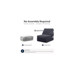 ENITYA Convertible Folding Sofa Bed with Supportive Foam Back Cushion