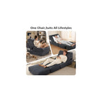 ENITYA Convertible Folding Sofa Bed with Supportive Foam Back Cushion